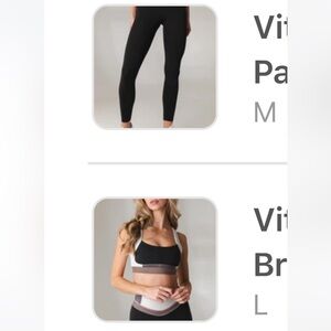 Vitality Ascend II Hue Bra and Pant- Moonstone